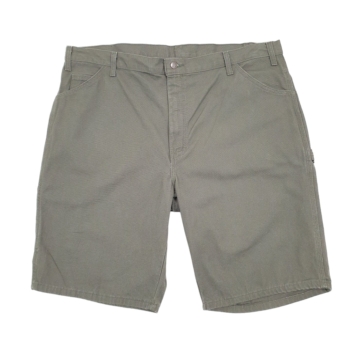 Dickies Carpenter Khaki Cargo Workwear Shorts W42 Khaki