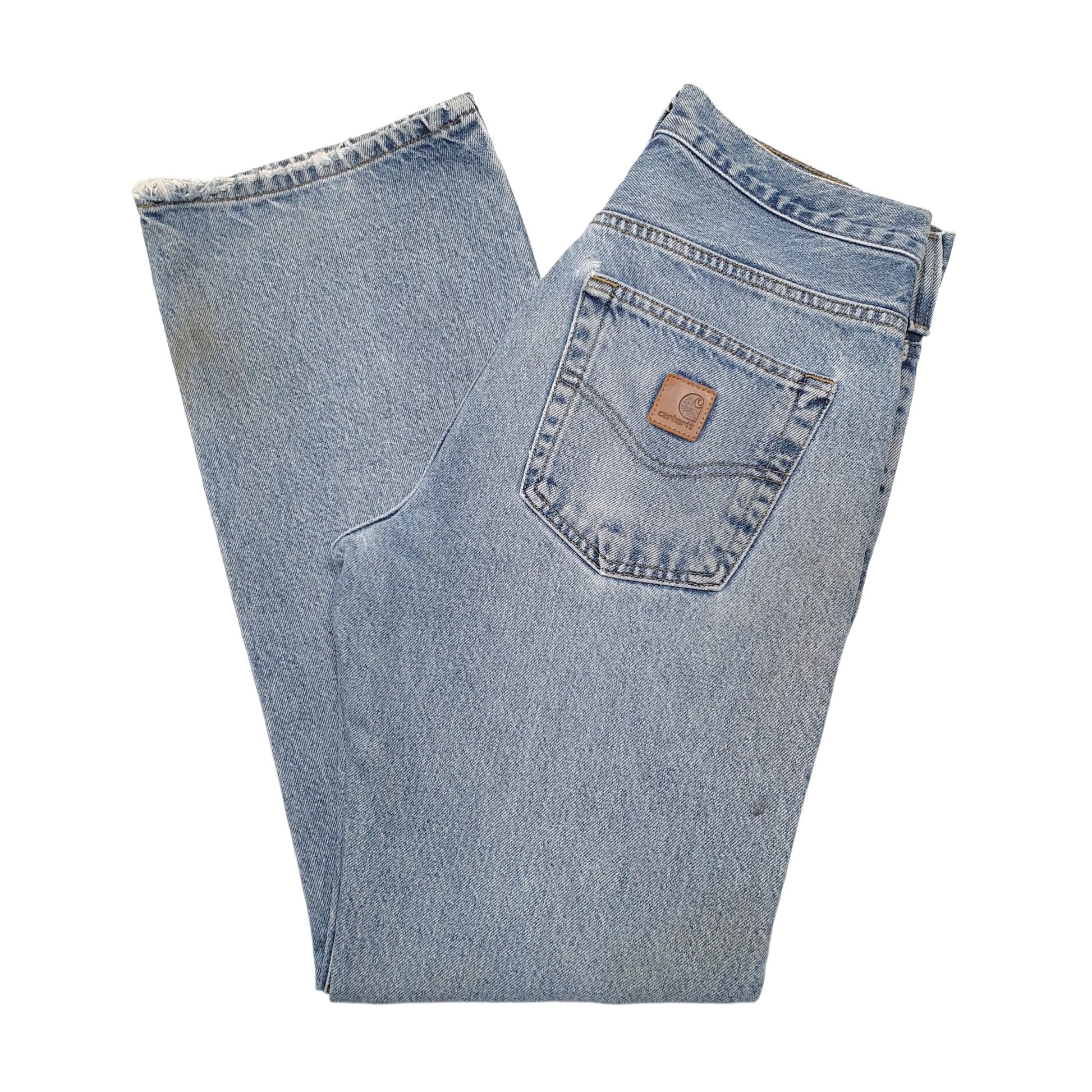 Mens Blue Carhartt  Carpenter Trousers