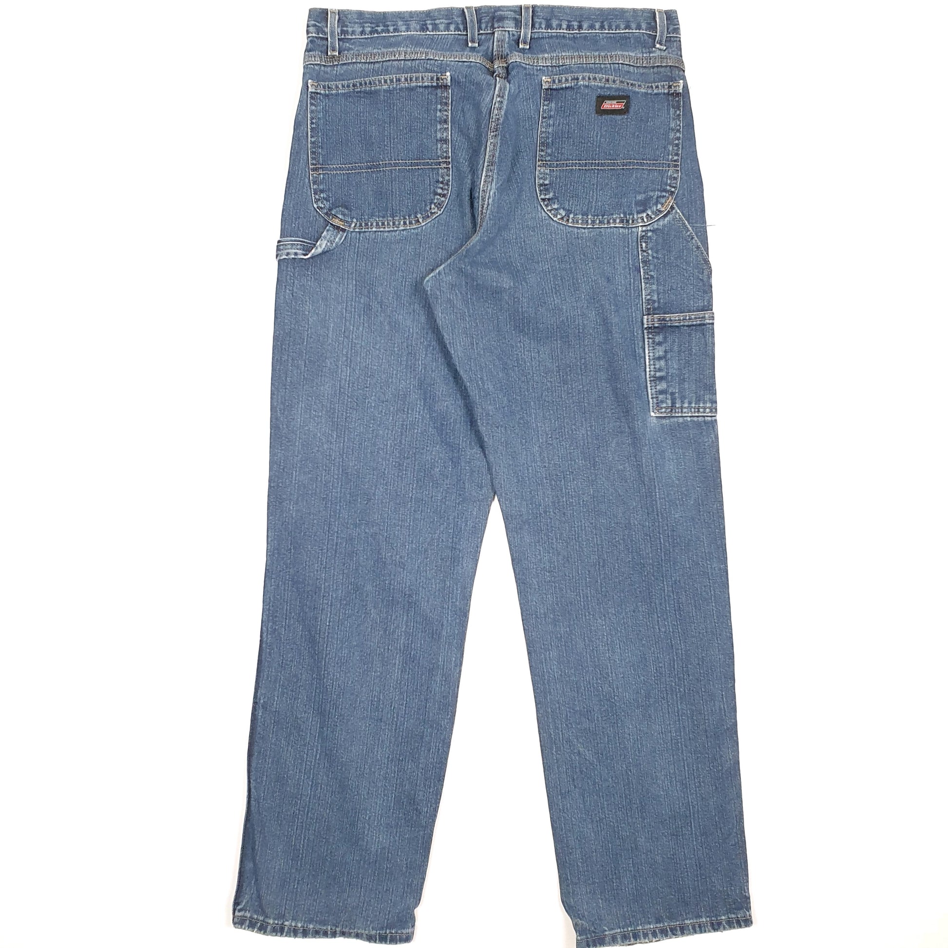 Dickies Casual Loose Fit Carpenter Jeans W36 L32 Blue
