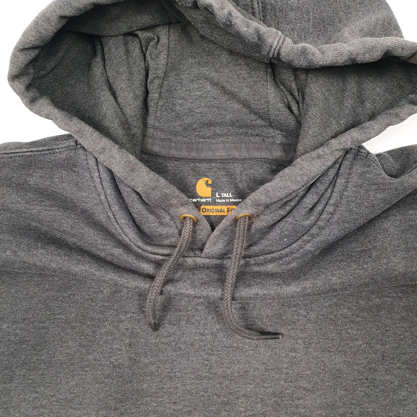 Mens Grey Carhartt Rain Defender Hoodie Jumper