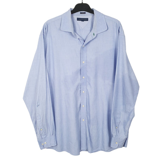 Mens Blue Tommy Hilfiger  Long Sleeve Shirt