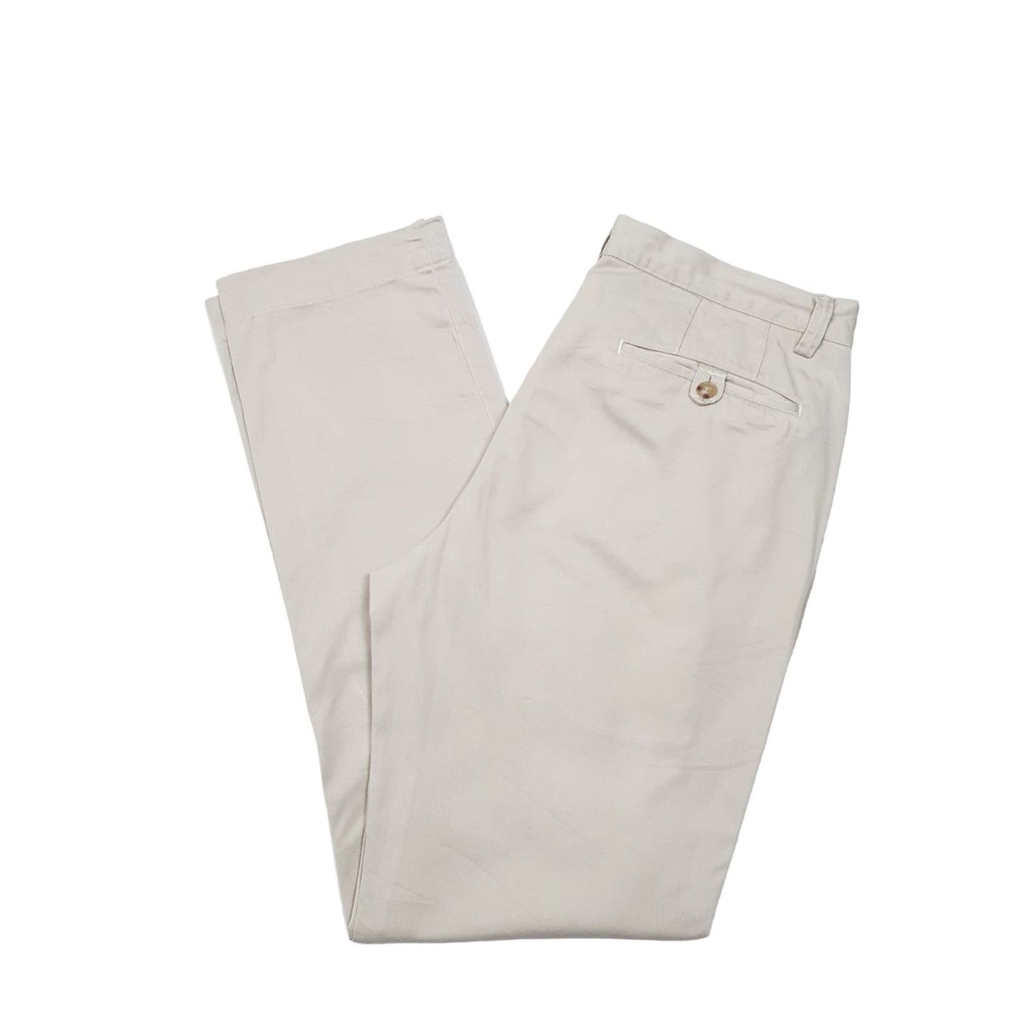 Mens Beige Polo Ralph Lauren Straight Fit Chino Trousers