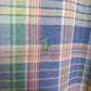 Ralph Lauren Long Sleeve Custom Fit Check Shirt Green