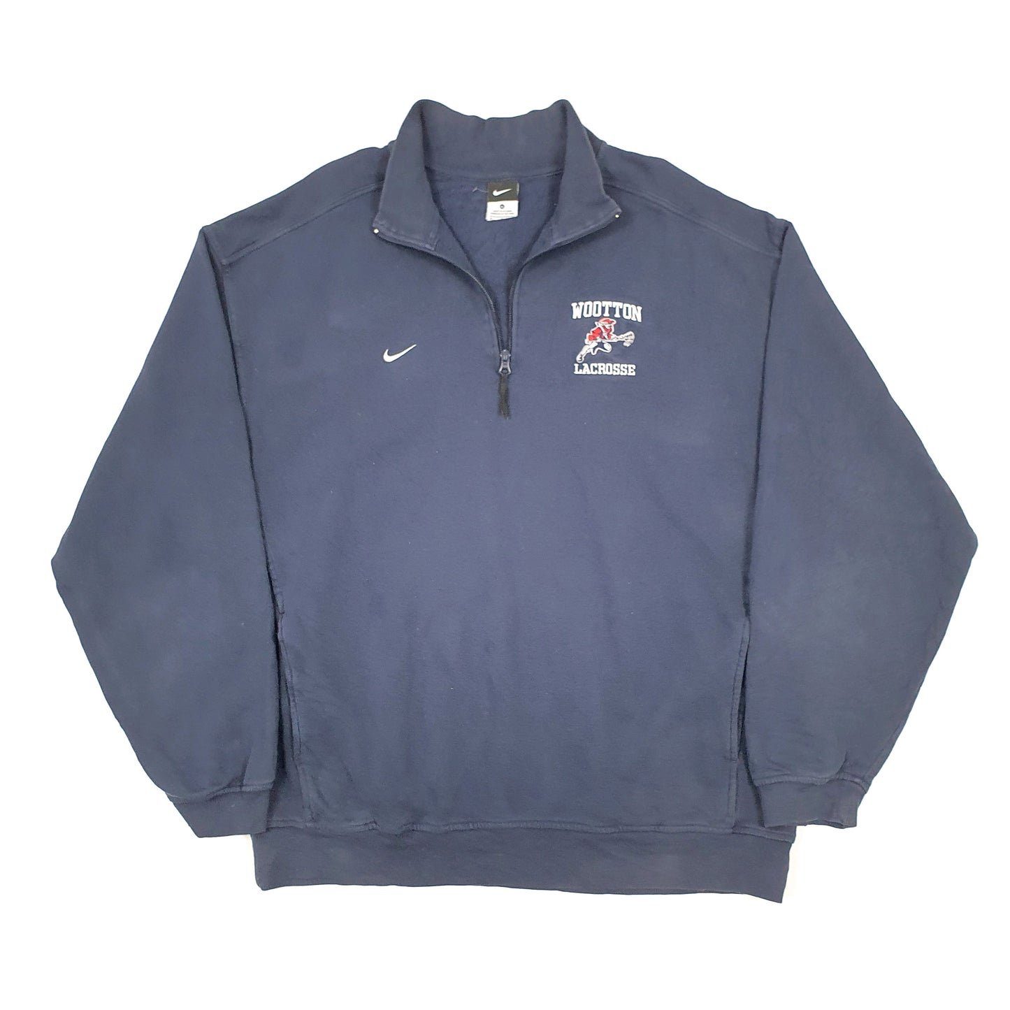 Nike Lacrosse Quarter Zip XXL Navy