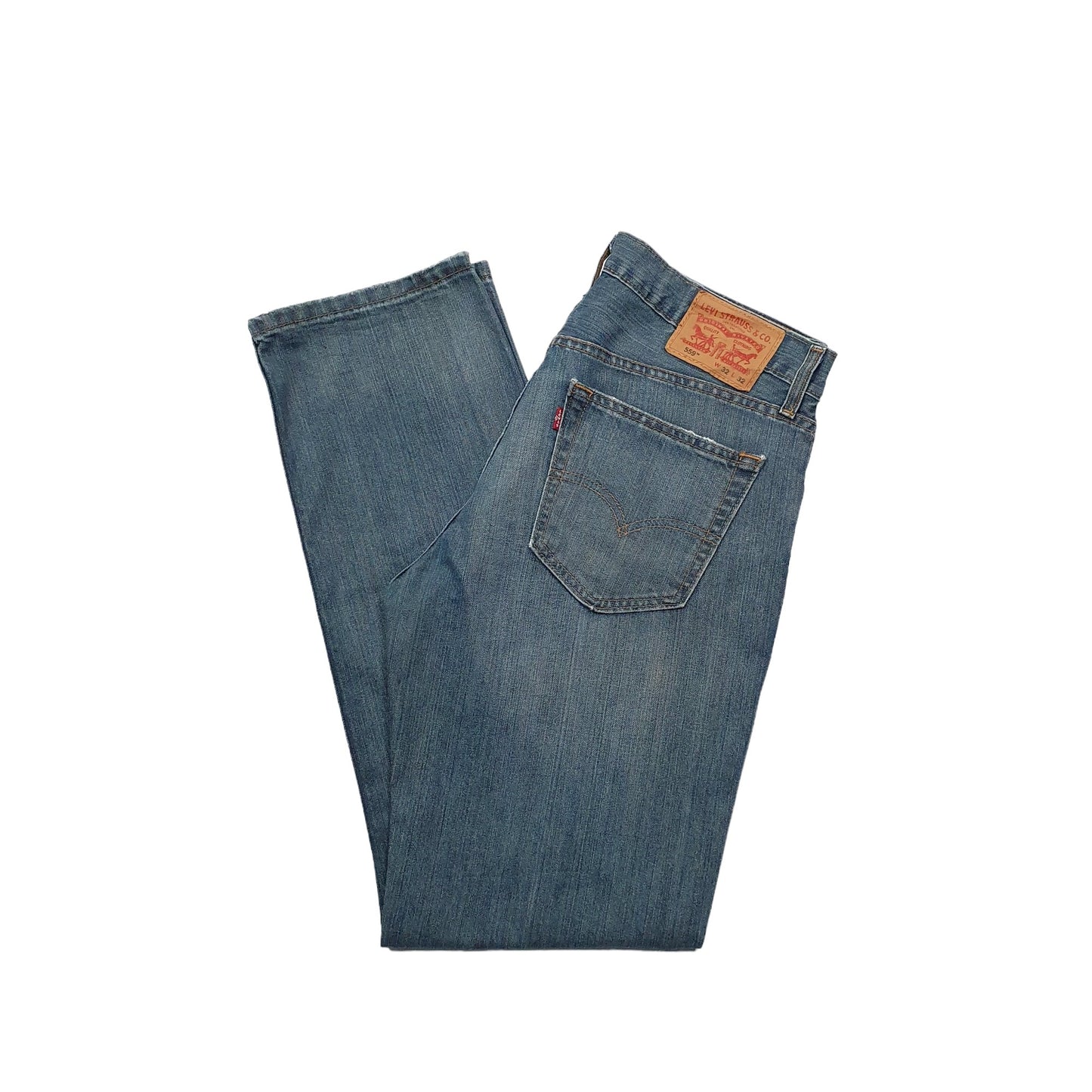 Levis 559 Relaxed Fit Jeans W34 L32 Blue