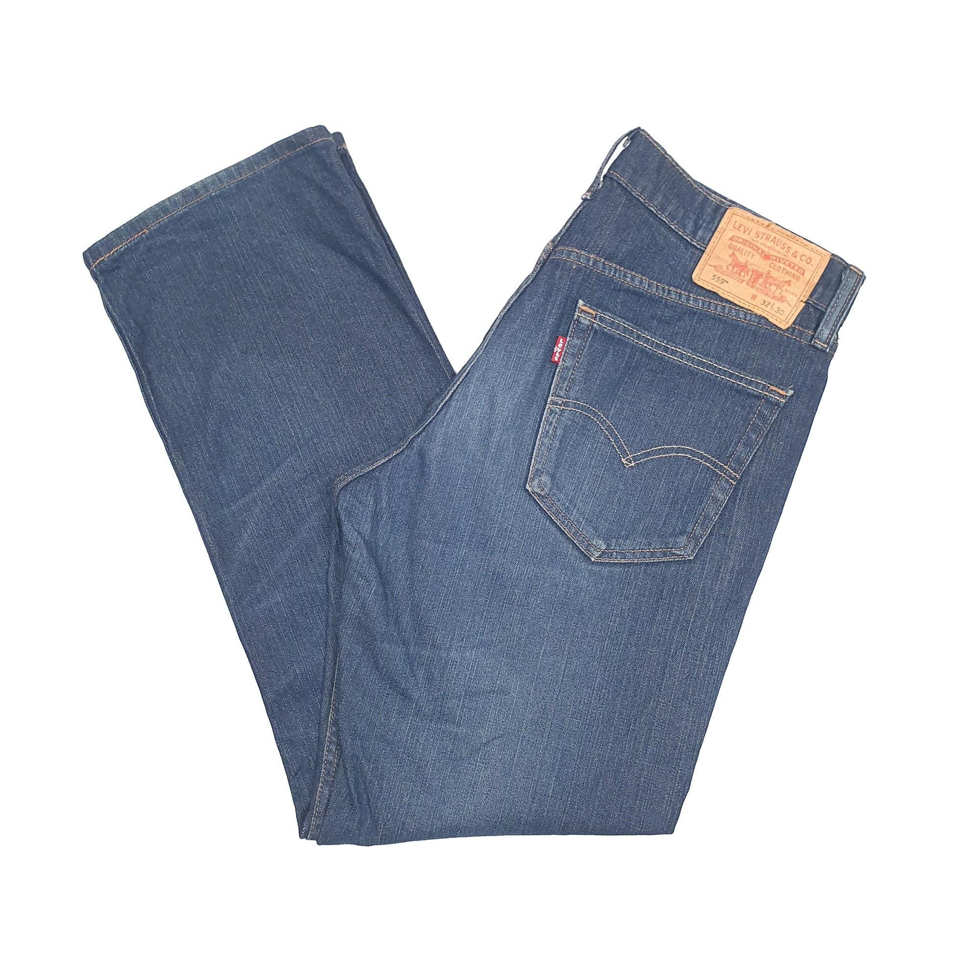 Levis 559 Relaxed Fit Jeans W32 L30 Blue