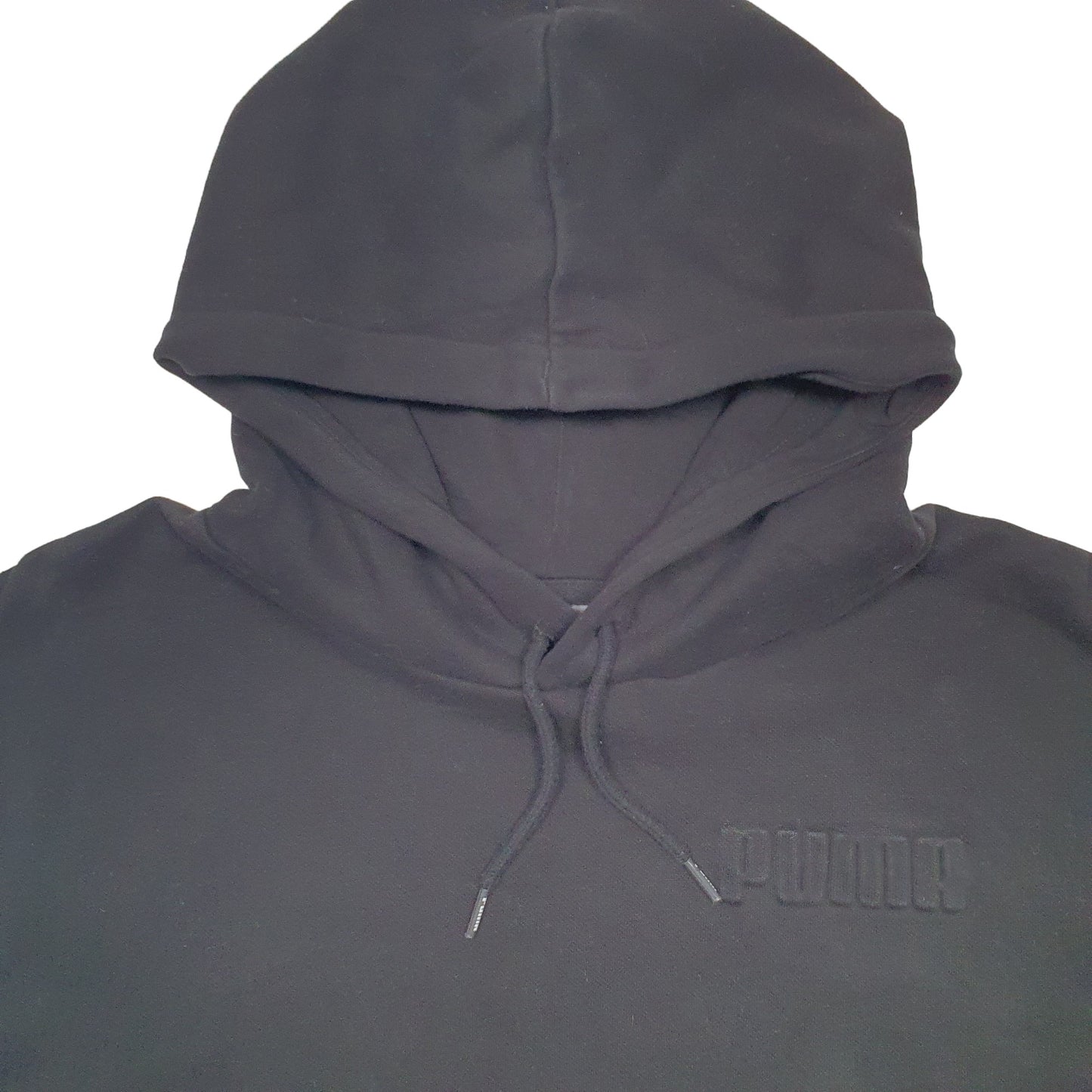 Mens Black Puma  Hoodie Jumper