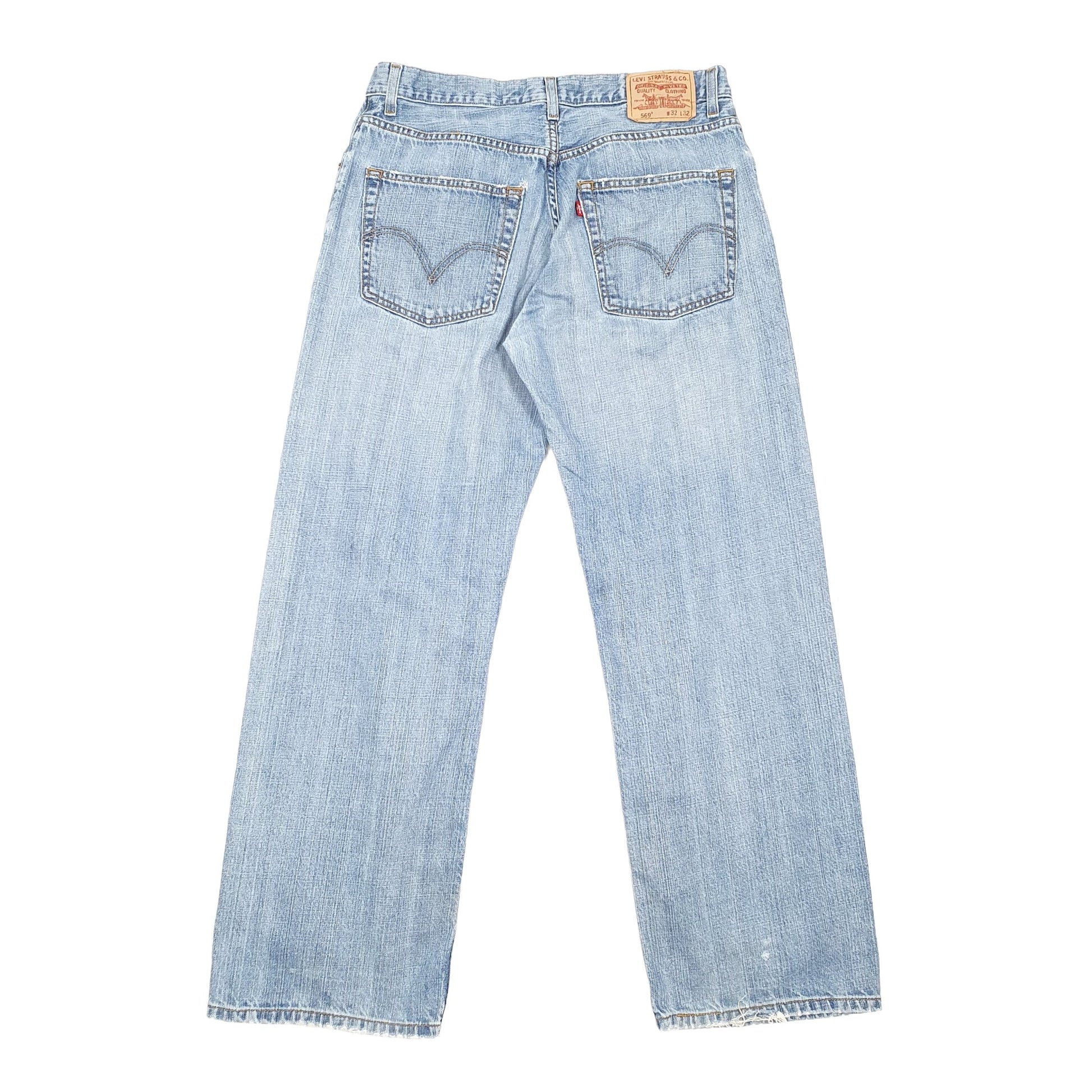 Levis 569 Loose Fit Jeans W32 L31 Blue
