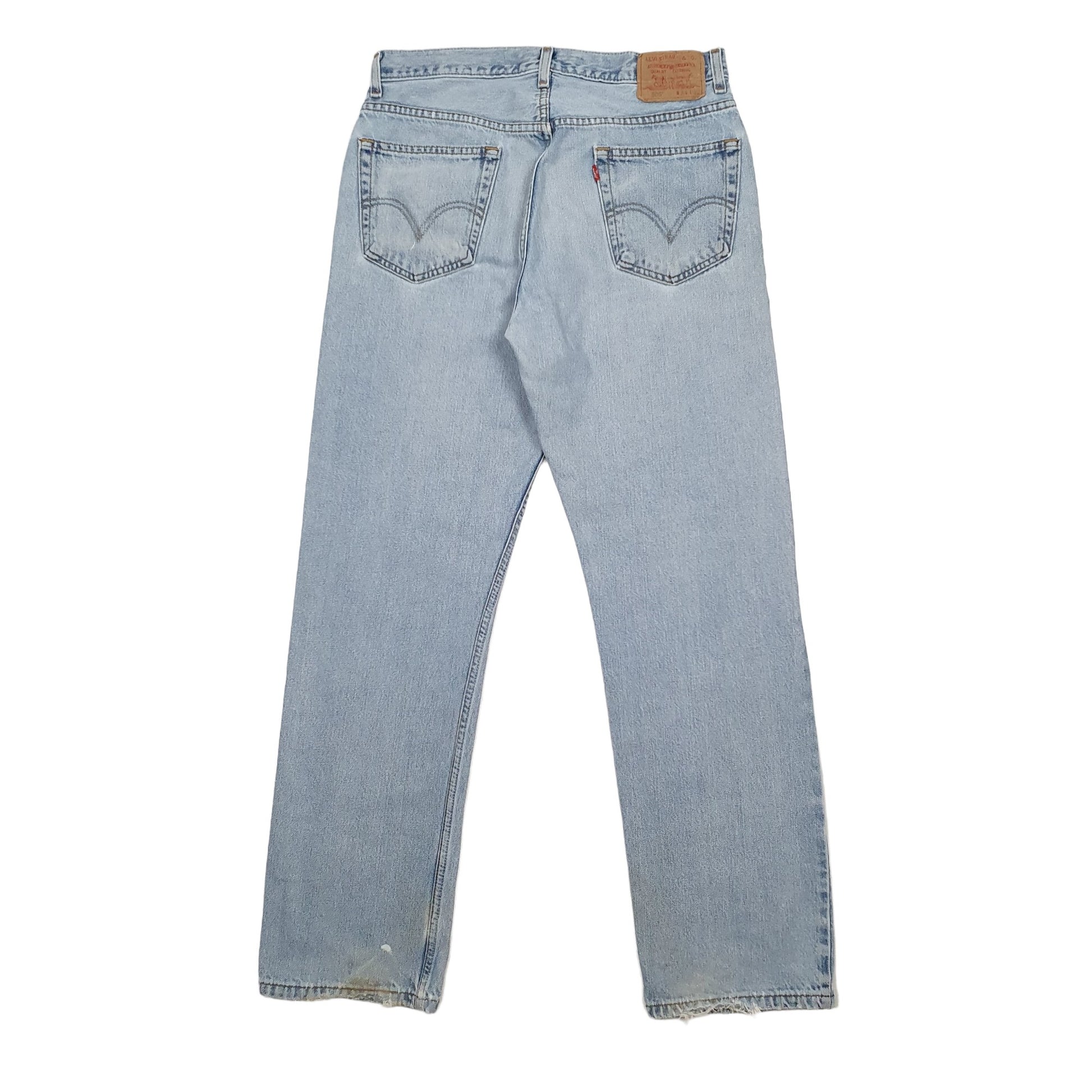 Levis 505 Regular Fit Jeans W34 L32 Blue