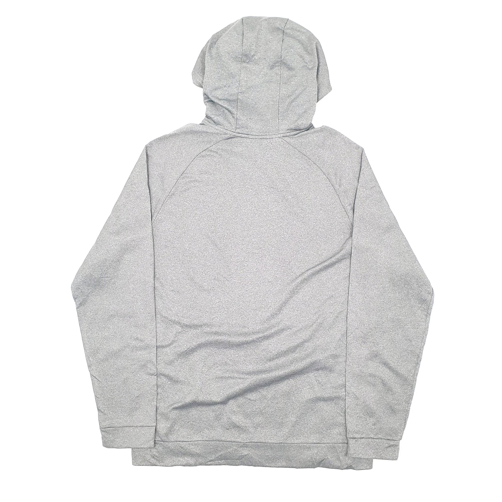 Mens Grey Nike Dri Fit Hoodie Jumper