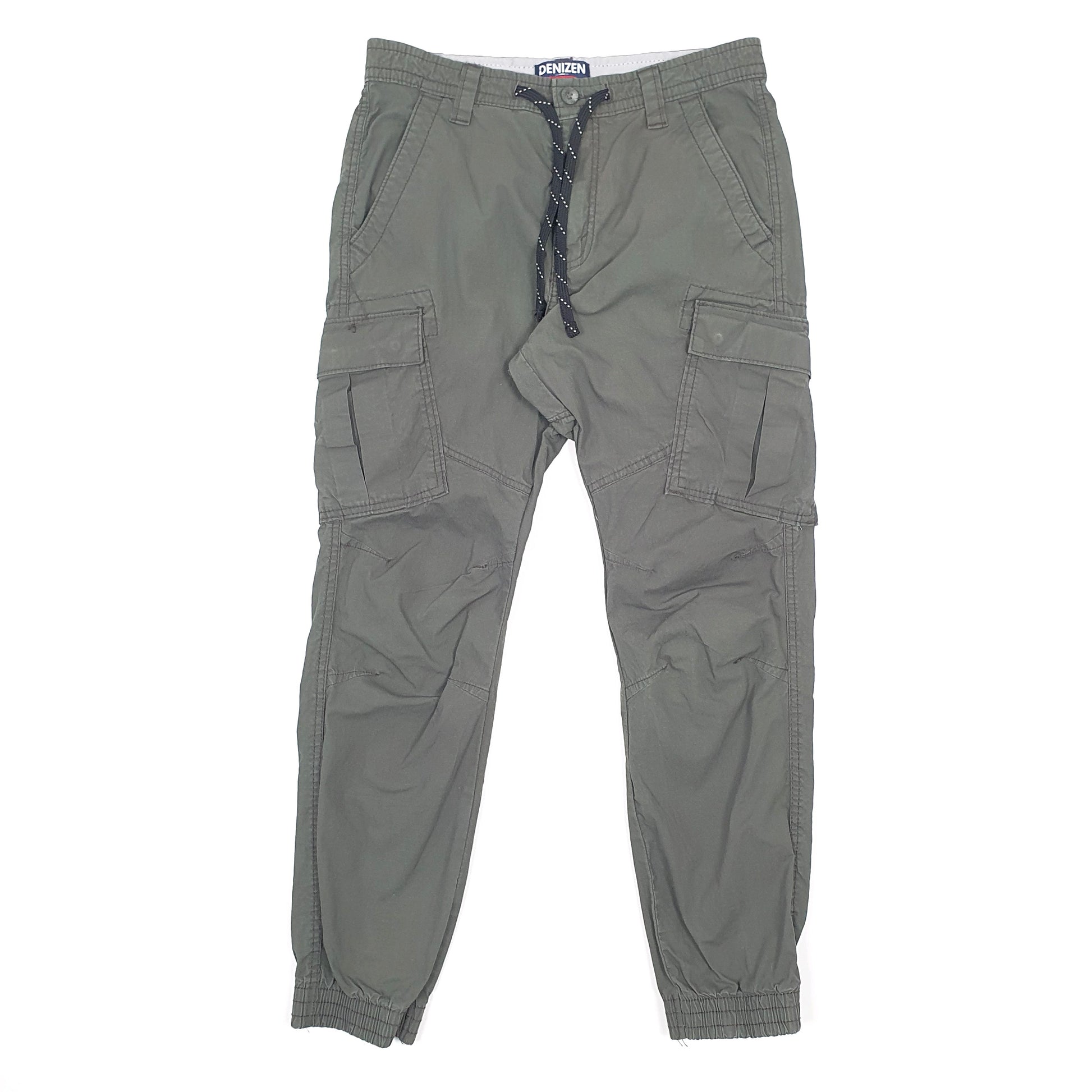 Mens Levis Grey Cargo Trousers W30 L28 Grey