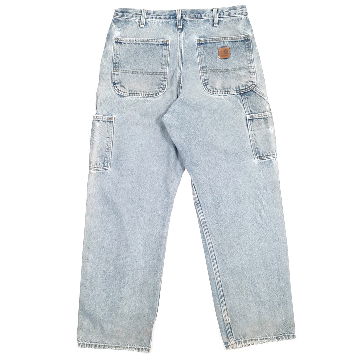 Carhartt Casual Loose Fit Carpenter Jeans W32 L29 Blue