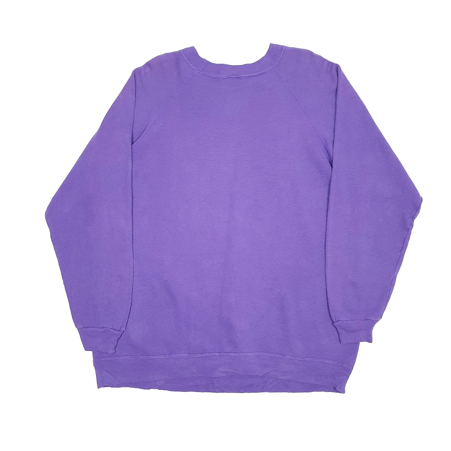 Mens Purple Disney California Mickey Crewneck Jumper
