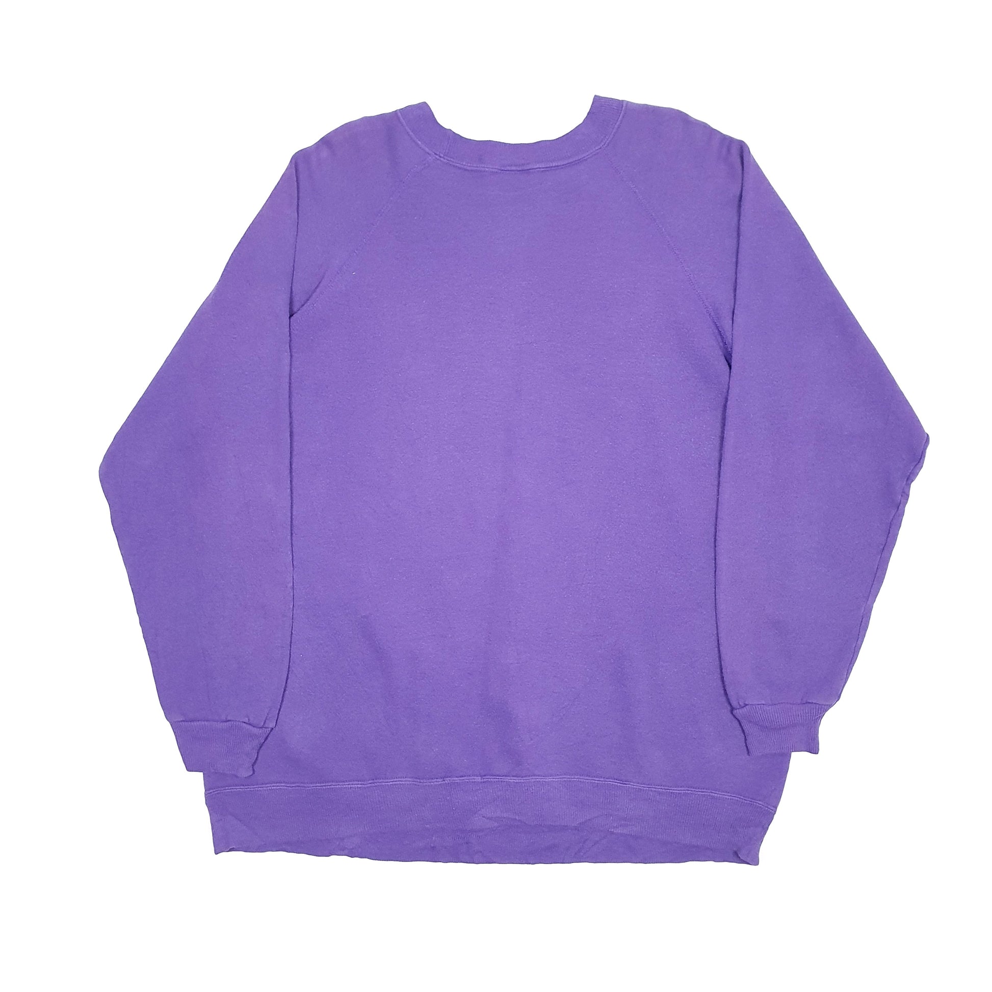 Mens Purple Disney California Mickey Crewneck Jumper
