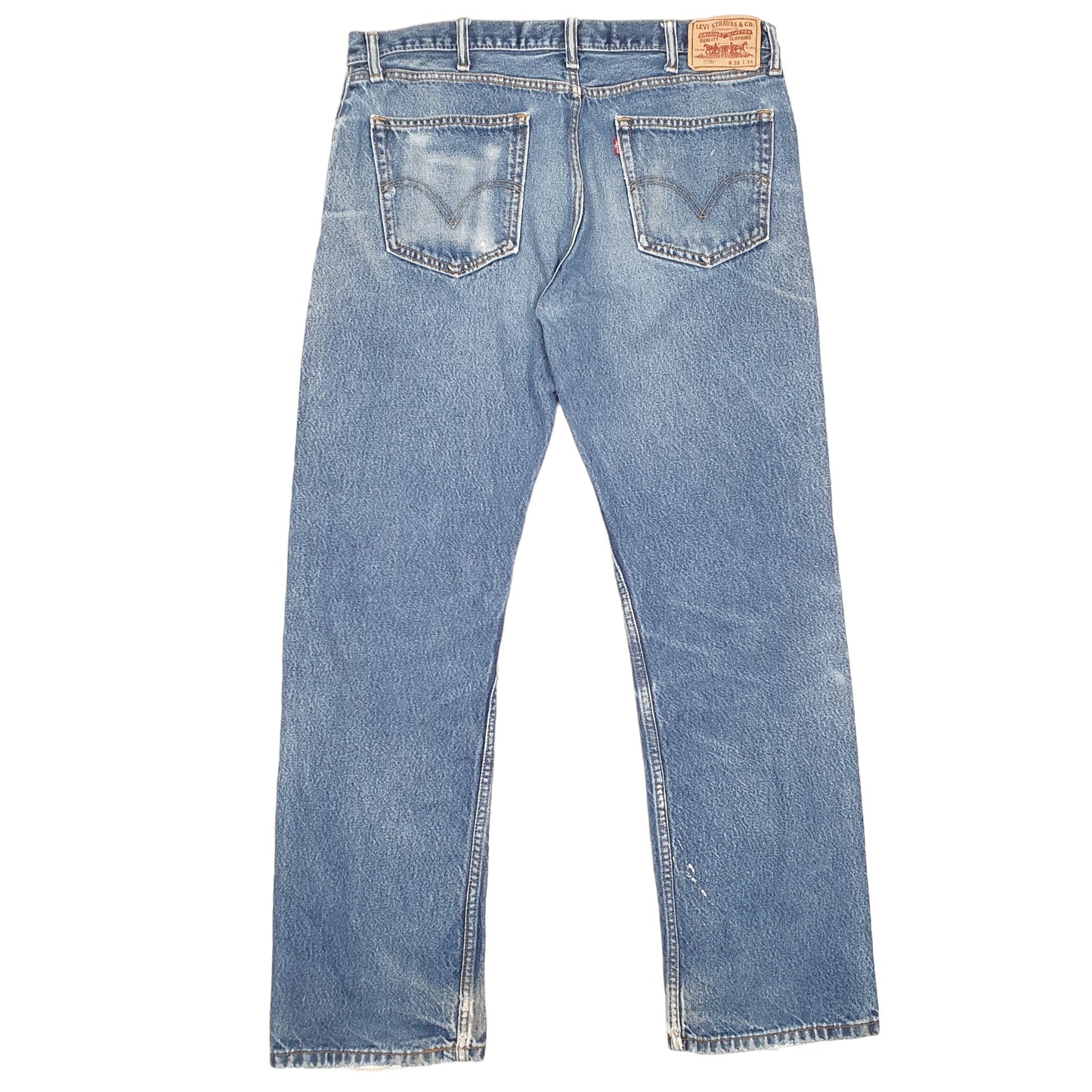 Mens Blue Levis  505 JeansW38 L34