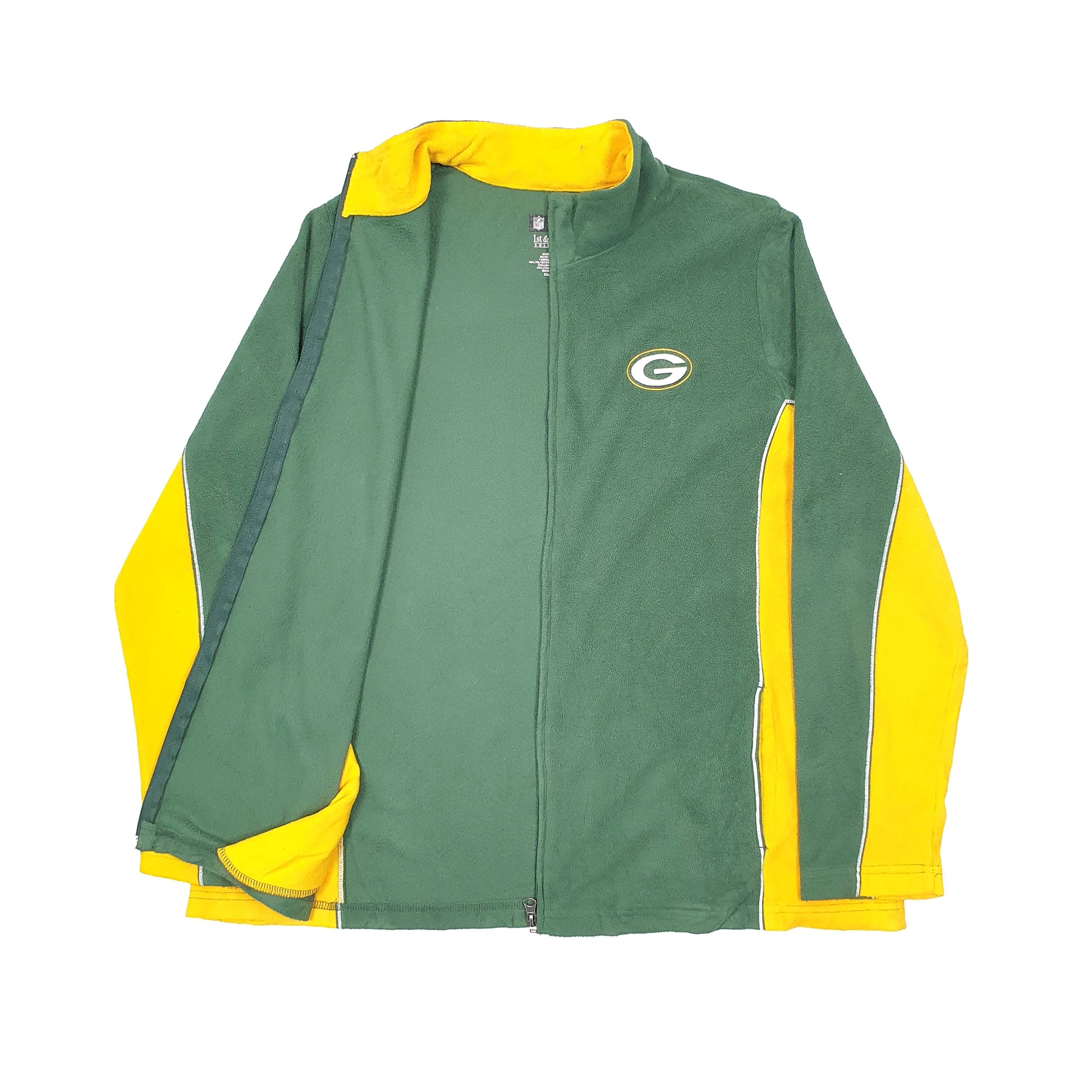 NFL Full Zip Fleece XXL Green