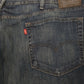 Levis 541 Tapered Fit Jeans W52 L29 Navy