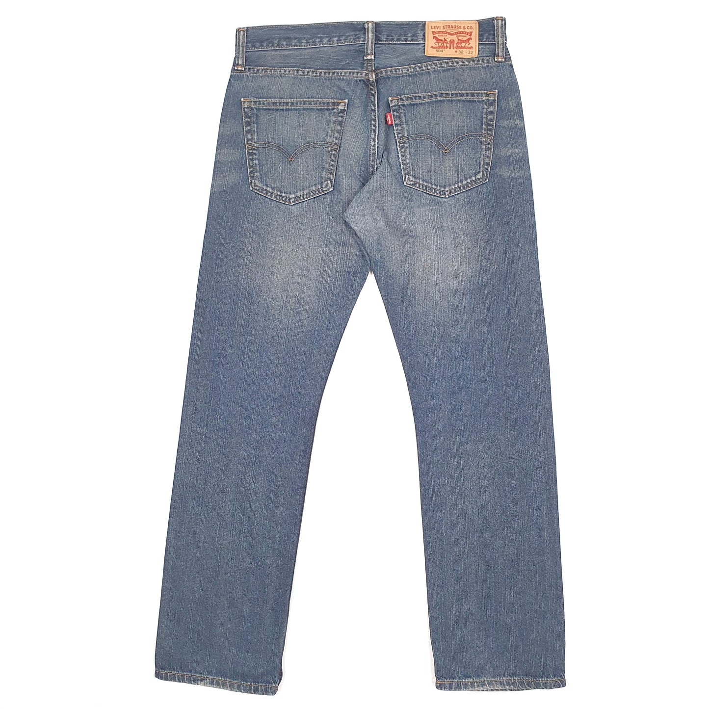 Levis 504 Regular Fit Jeans W32 L32 Blue