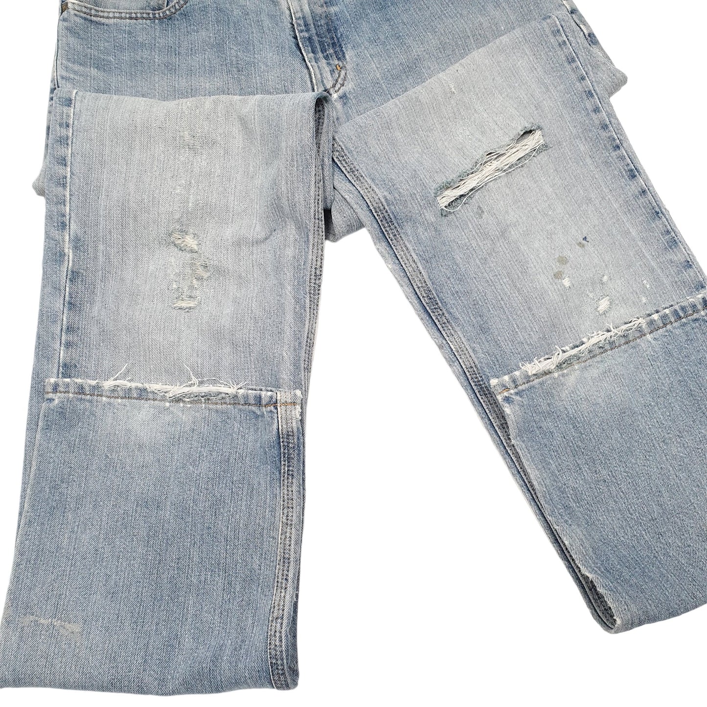 Mens Blue Carhartt Relaxed Casual JeansW33 L36