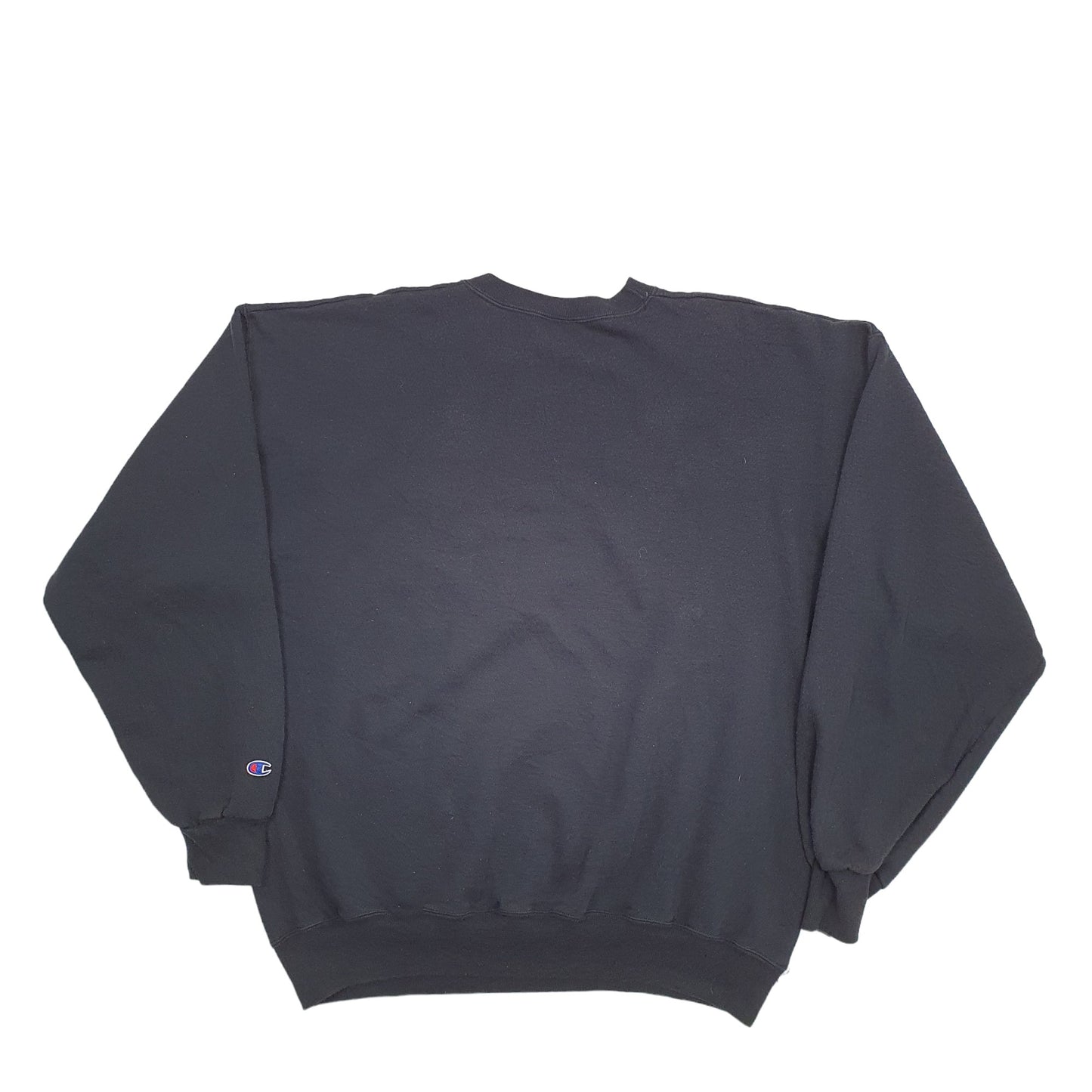 Mens Black Champion Snapple Vintage 1990's Crewneck Jumper
