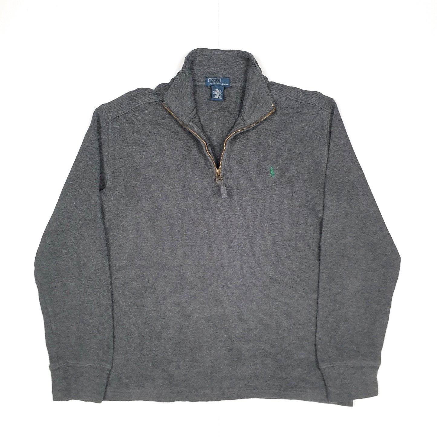 Grey Polo Ralph Lauren Quarter Zip Jumper