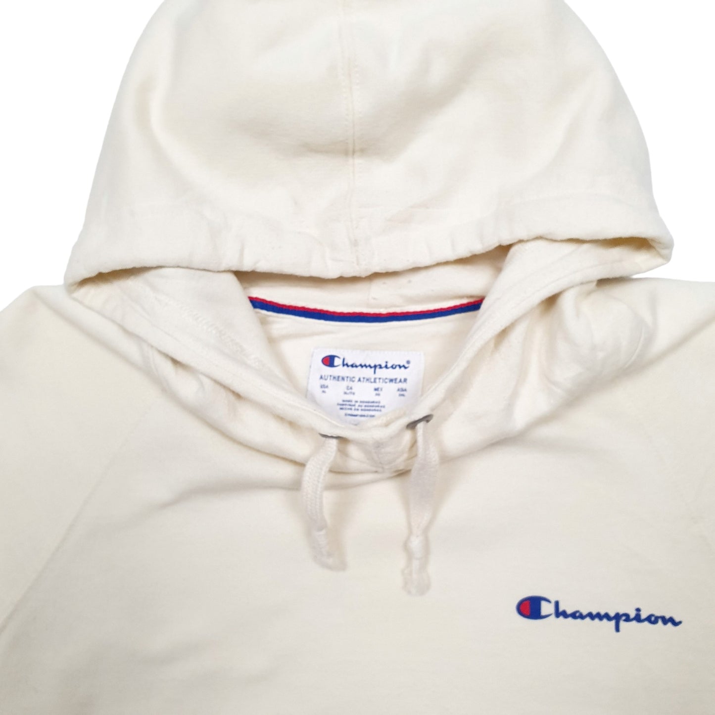 Mens Yellow Champion  Hoodie Jumper