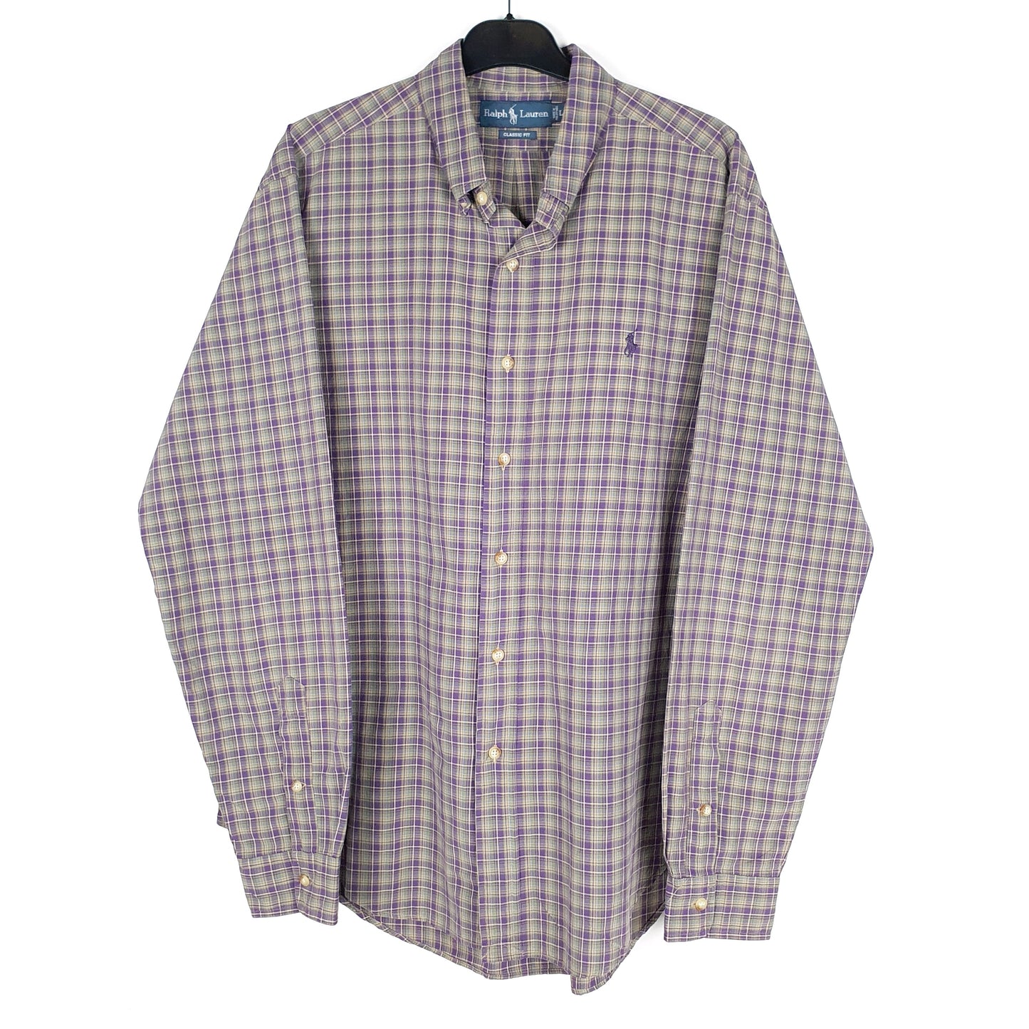 Purple Polo Ralph Lauren Long Sleeve Shirt