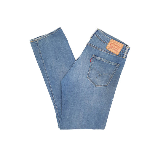 Levis 504 Regular Fit Jeans W36 L34 Blue
