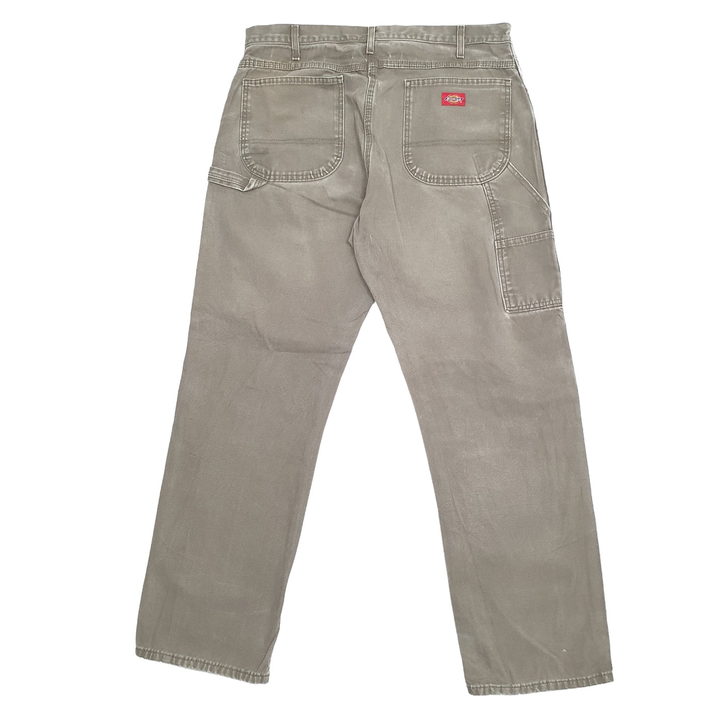 Mens Khaki Dickies  Carpenter Trousers