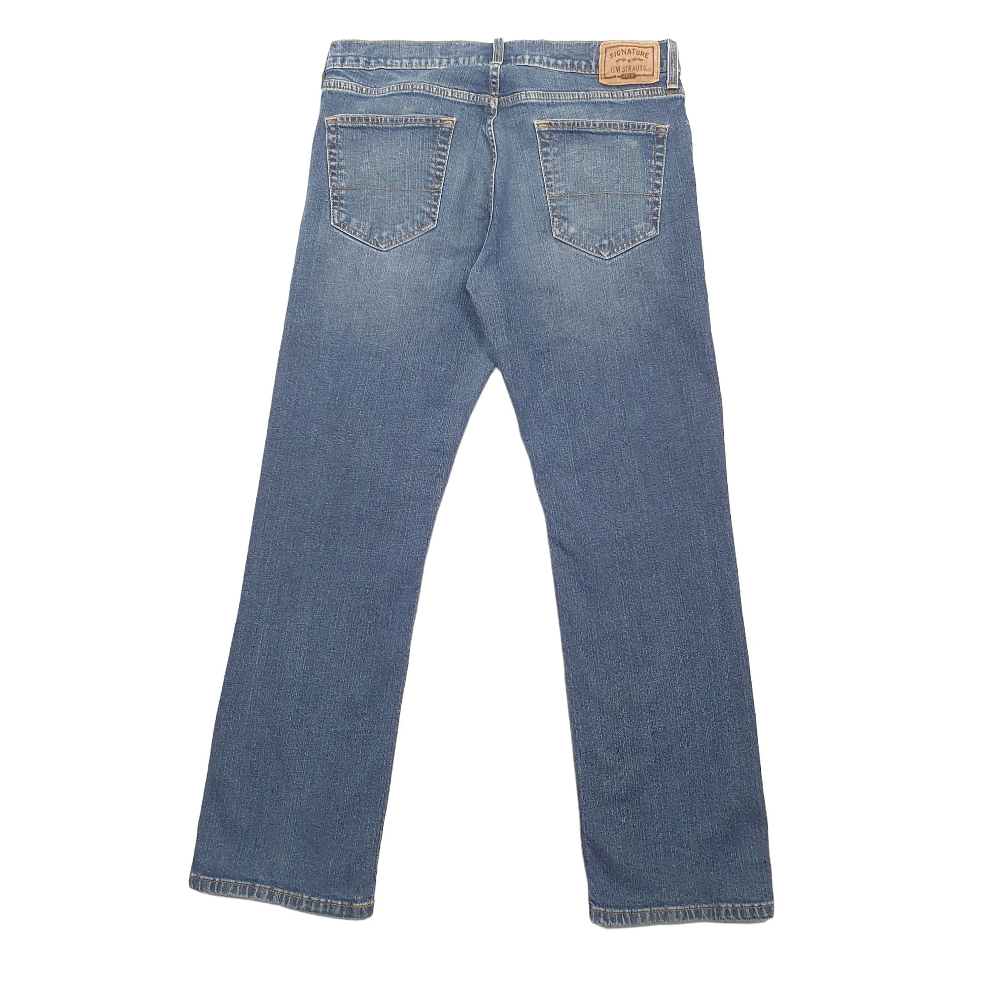 Levis Signature Regular Fit Jeans W34 L30 Blue