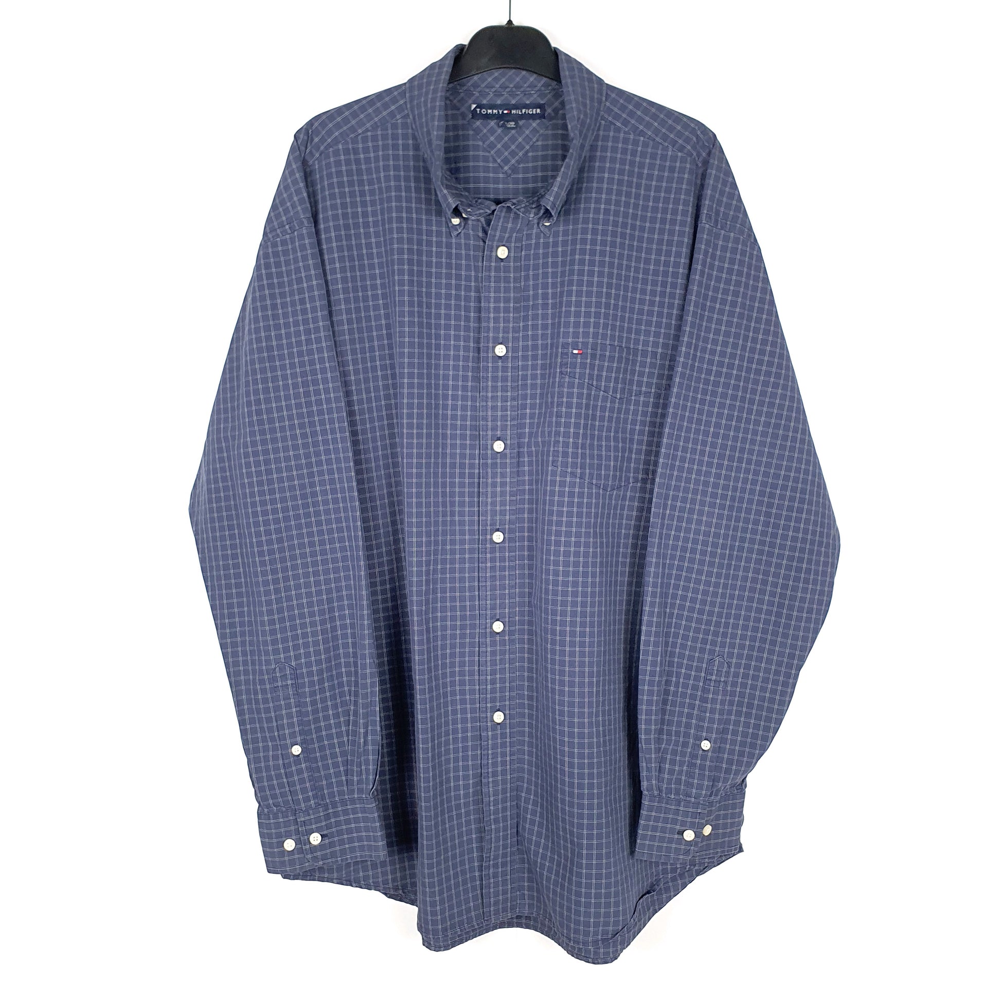 Navy Tommy Hilfiger Long Sleeve Shirt