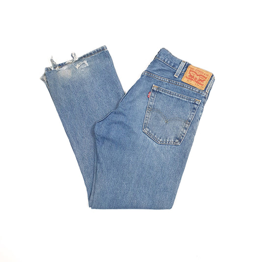 Levis 517 Bootcut Fit Jeans W34 L29 Blue