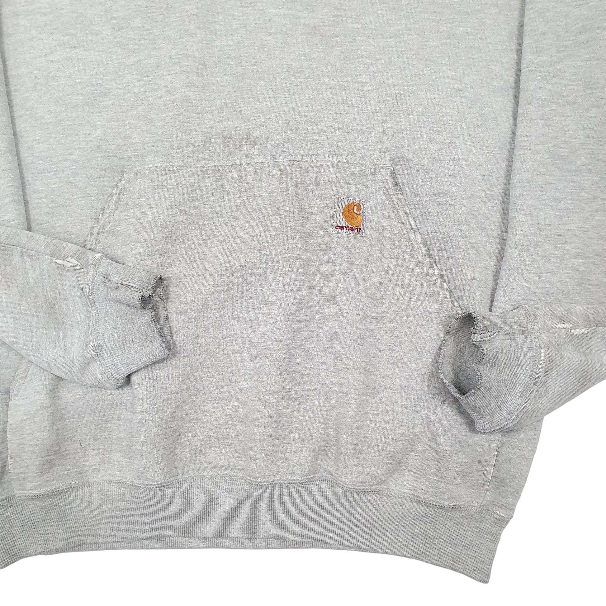 Mens Grey Carhartt  Hoodie Jumper