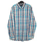 Tommy Hilfiger Long Sleeve Custom Fit Check Shirt Blue