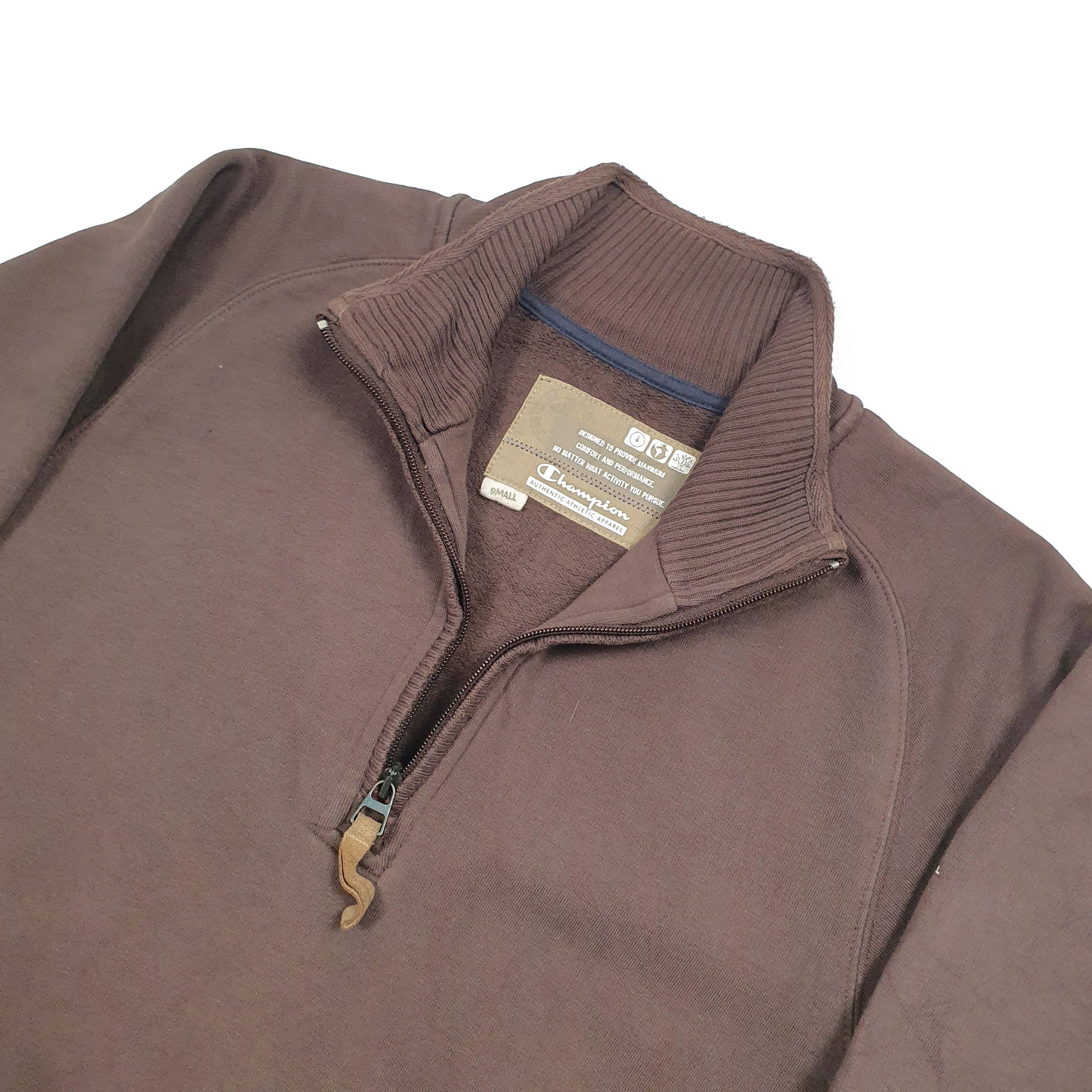 Champion Quarter Zip S Brown