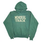 Mens Green Champion Memorial Track USA College Hoodie Jumper