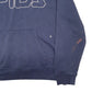 Mens Navy Fila Spellout Hoodie Jumper