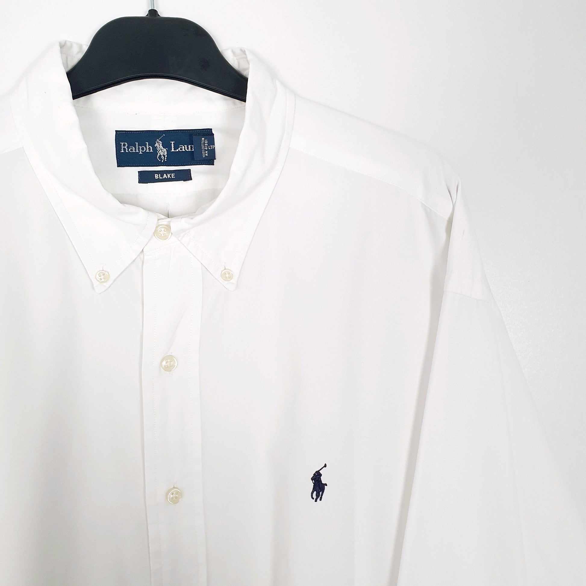 Polo Ralph Lauren Long Sleeve Blake Fit Shirt White
