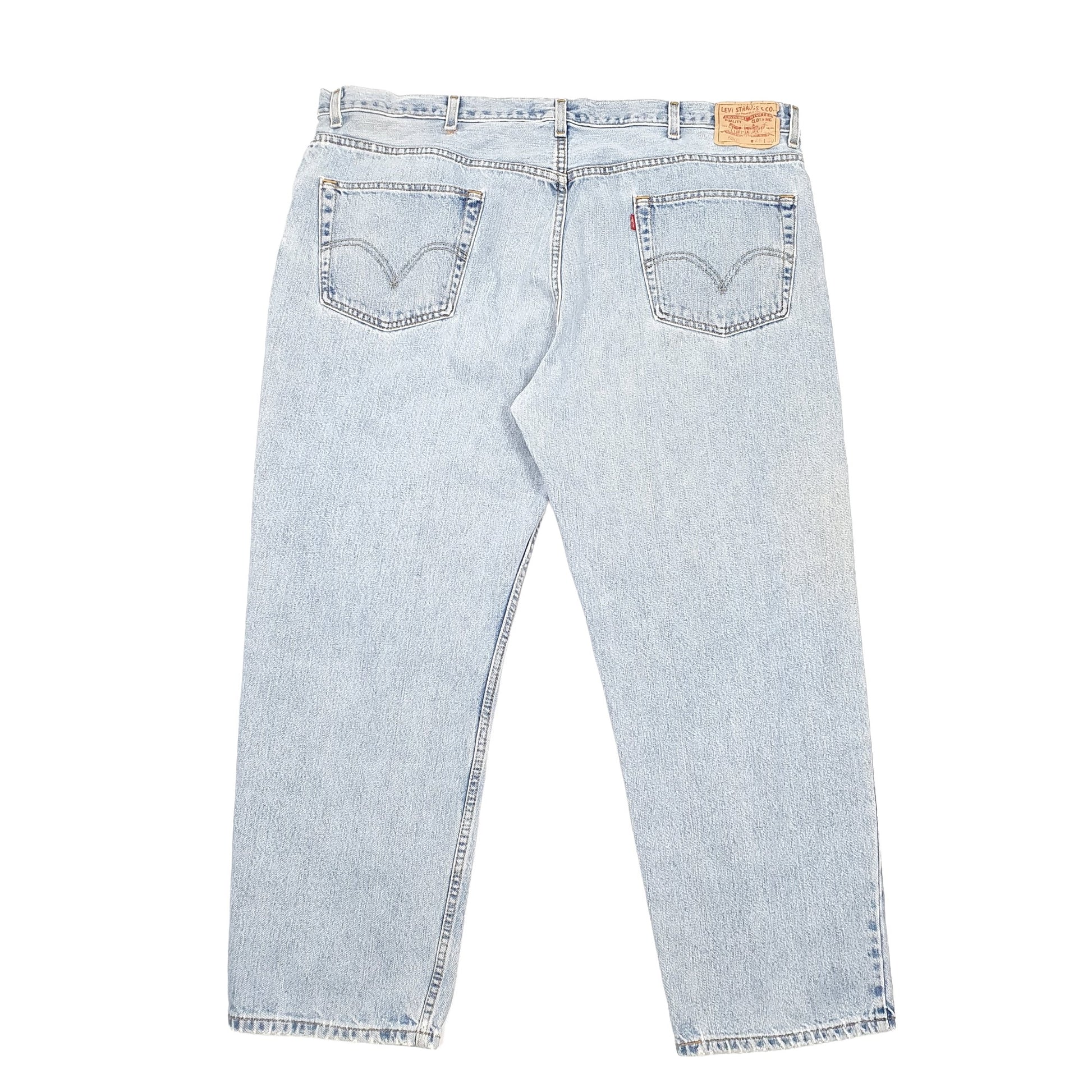 Levis 550 Relaxed Fit Jeans W46 L30 Blue