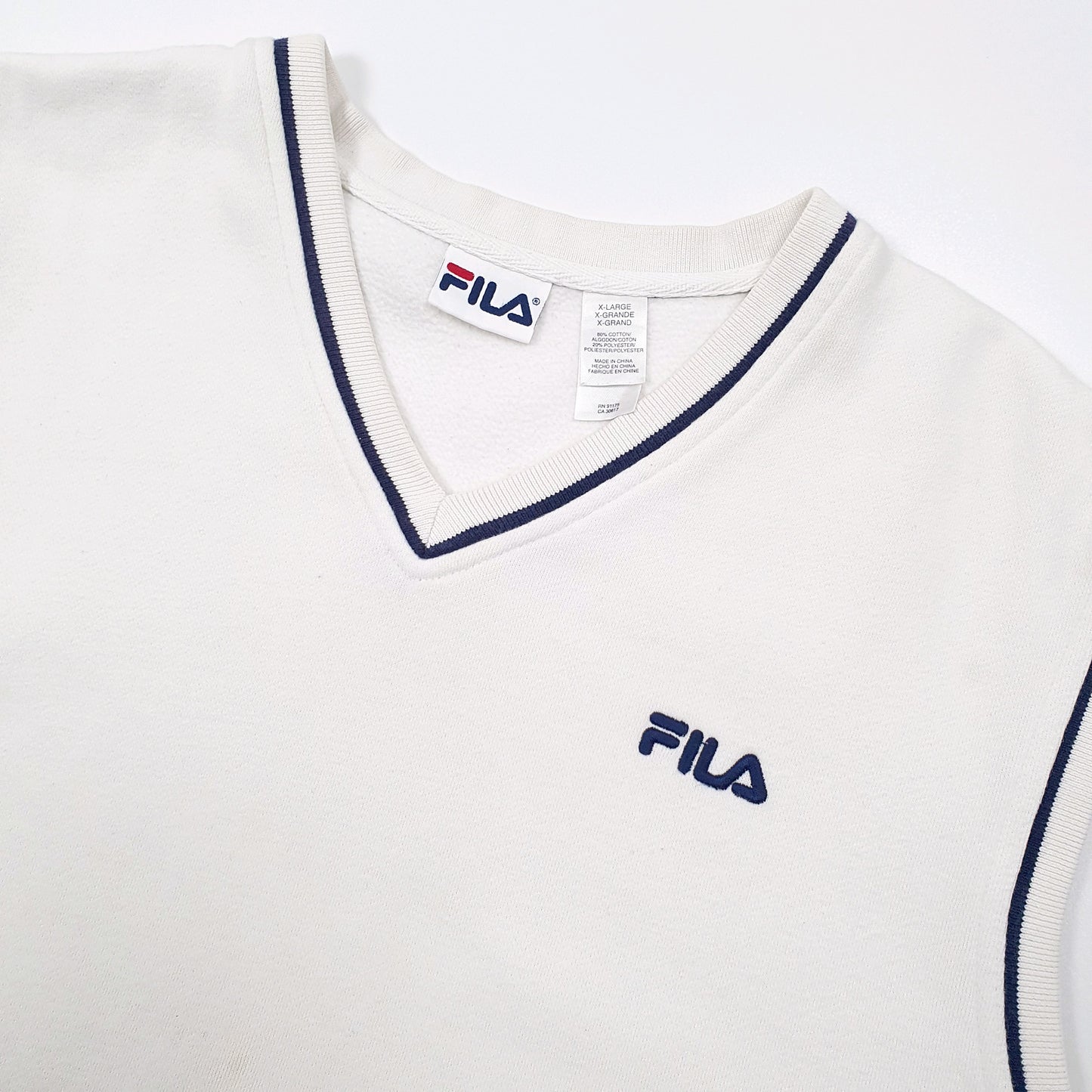 Fila Vest XL White