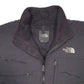 Mens Black The North Face Denali Fleece Full Zip Coat