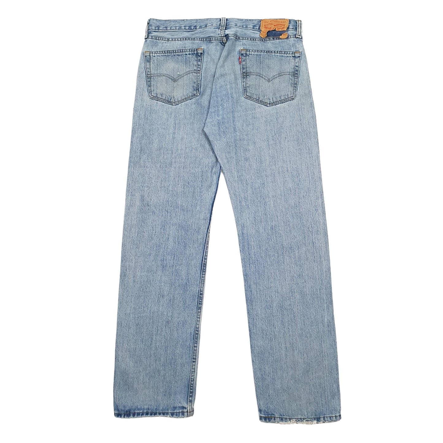 Levis 505 Regular Fit Jeans W34 L32 Blue