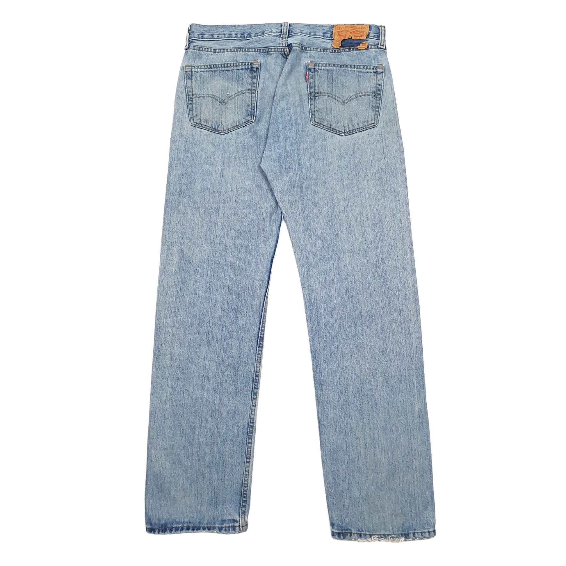 Levis 505 Regular Fit Jeans W34 L32 Blue