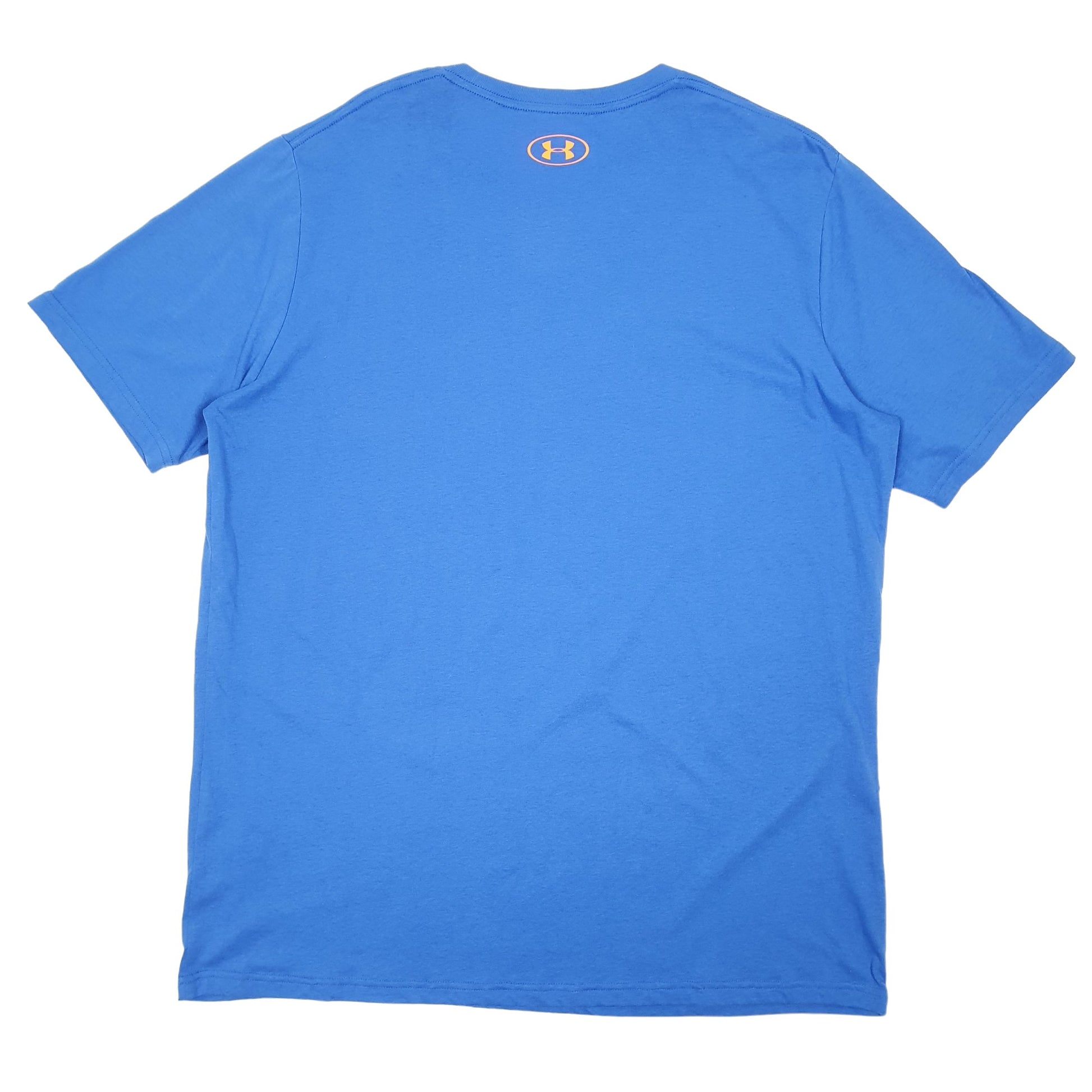 Under Armour Short Sleeve T Shirt Blue