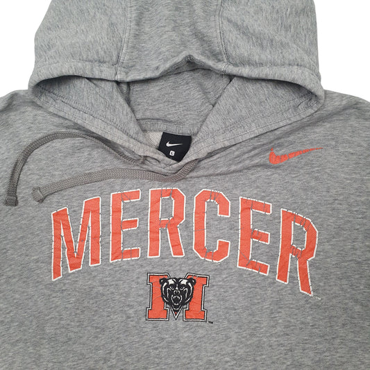 Mens Grey Nike USA College Mercer Hoodie Jumper