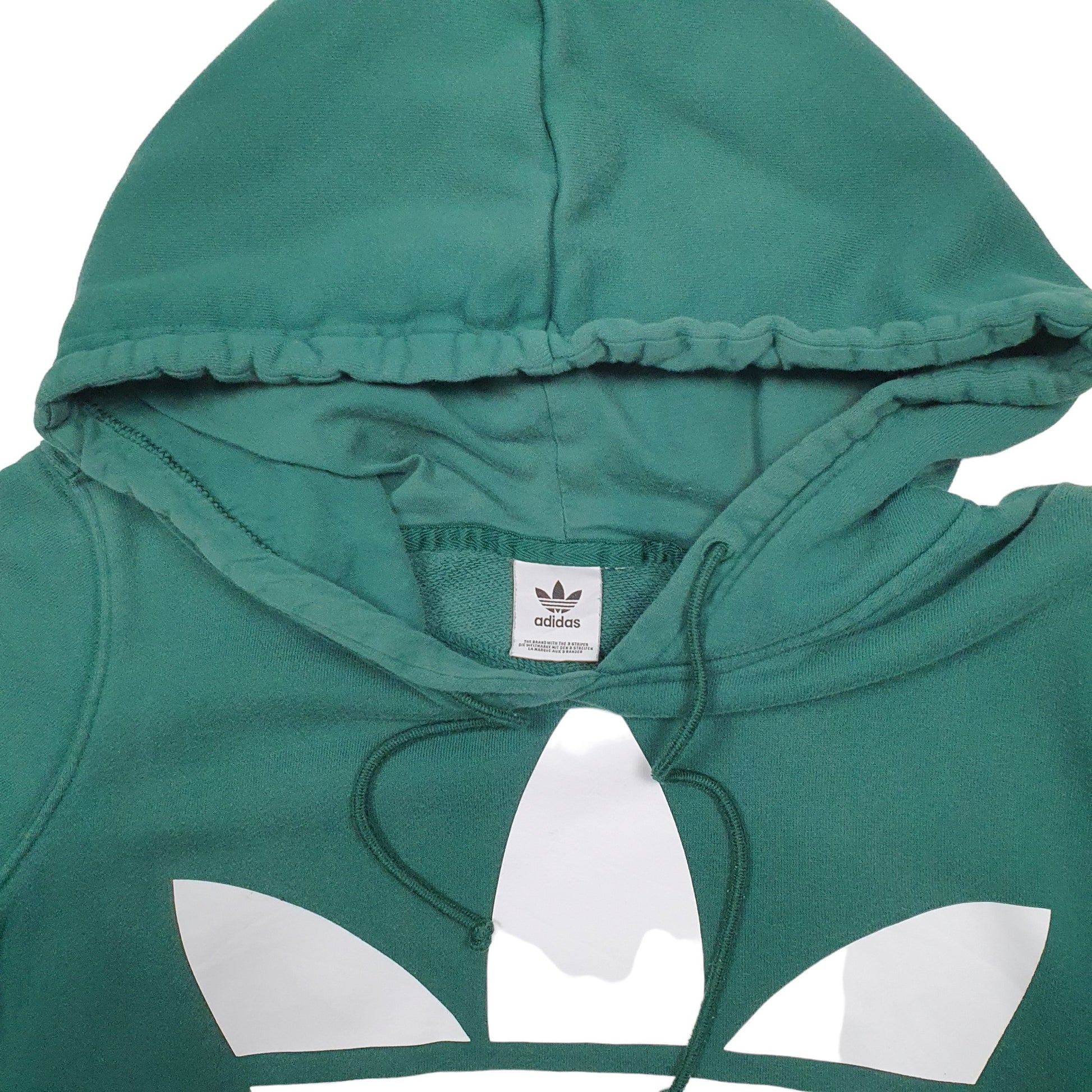 Womens Green Adidas  Hoodie Jumper