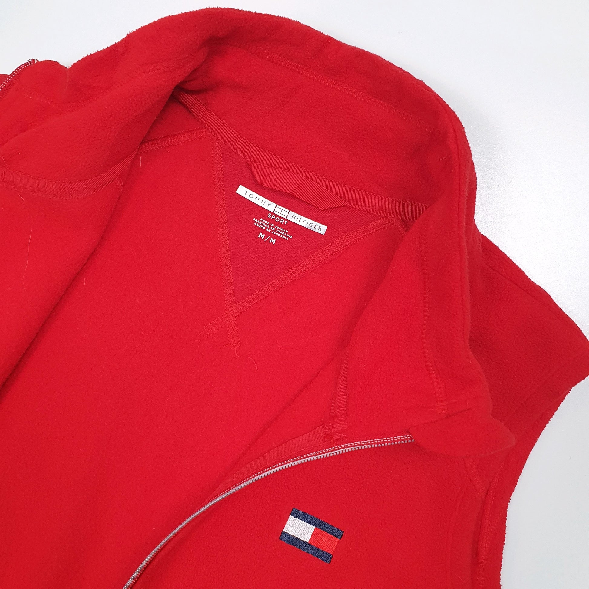 Tommy Hilfiger Gilet Fleece M Red