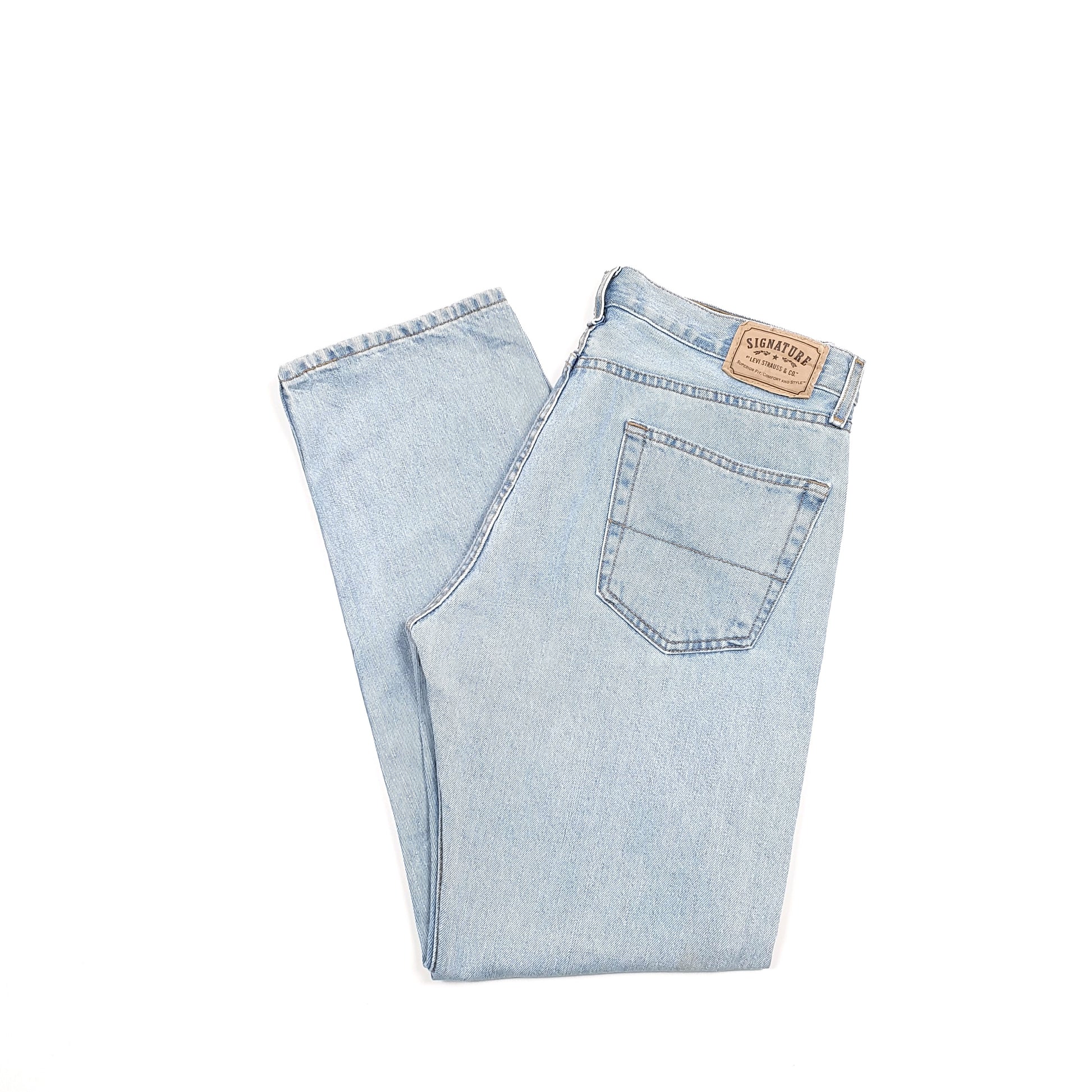 Levis Signature Regular Fit Jeans W34 L30 Blue