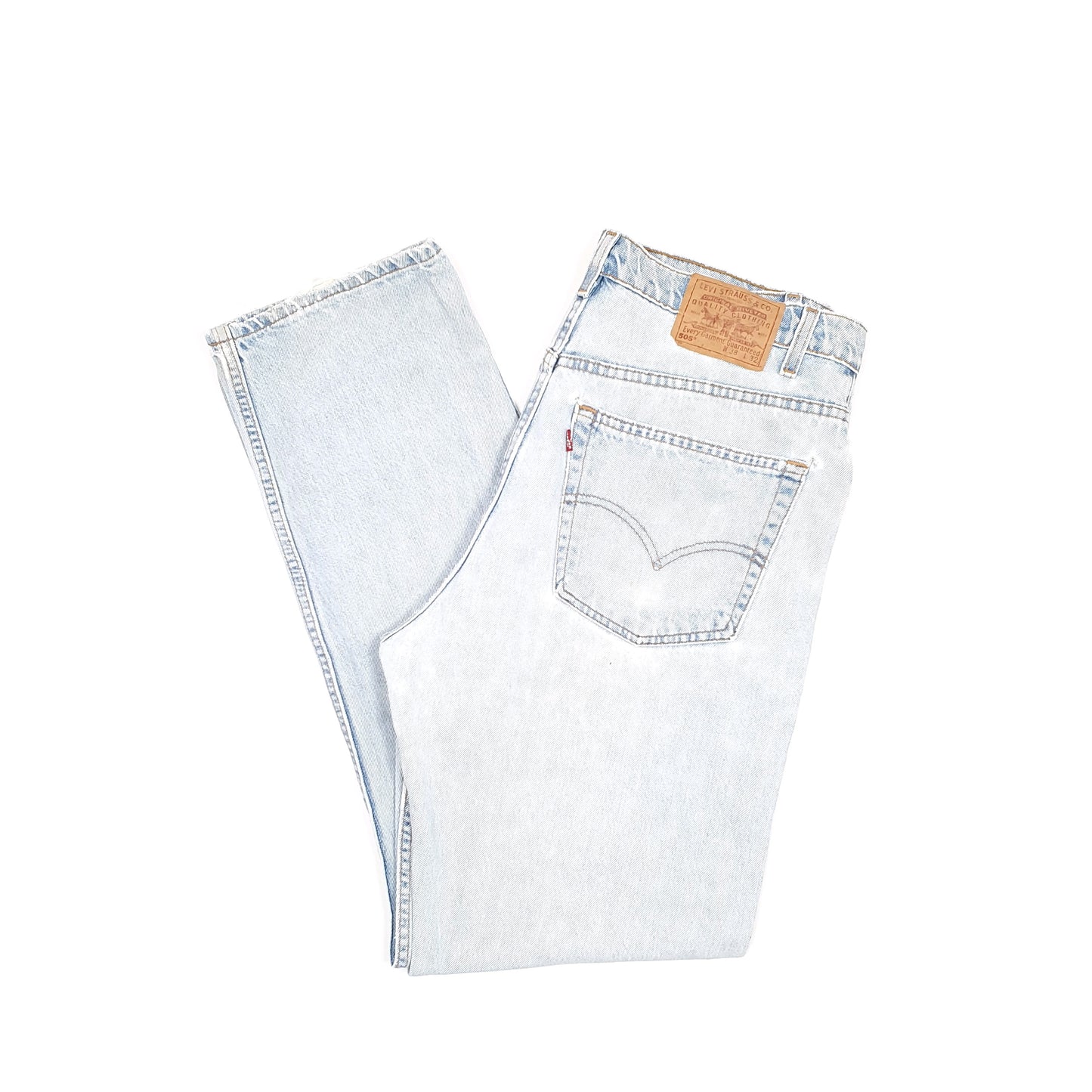 Levis 505 Regular Fit Made In USA Vintage Jeans W36 L33 Blue