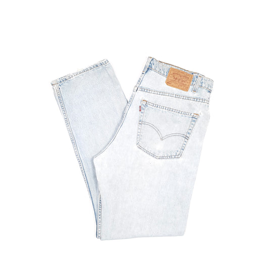 Levis 505 Regular Fit Made In USA Vintage Jeans W36 L33 Blue